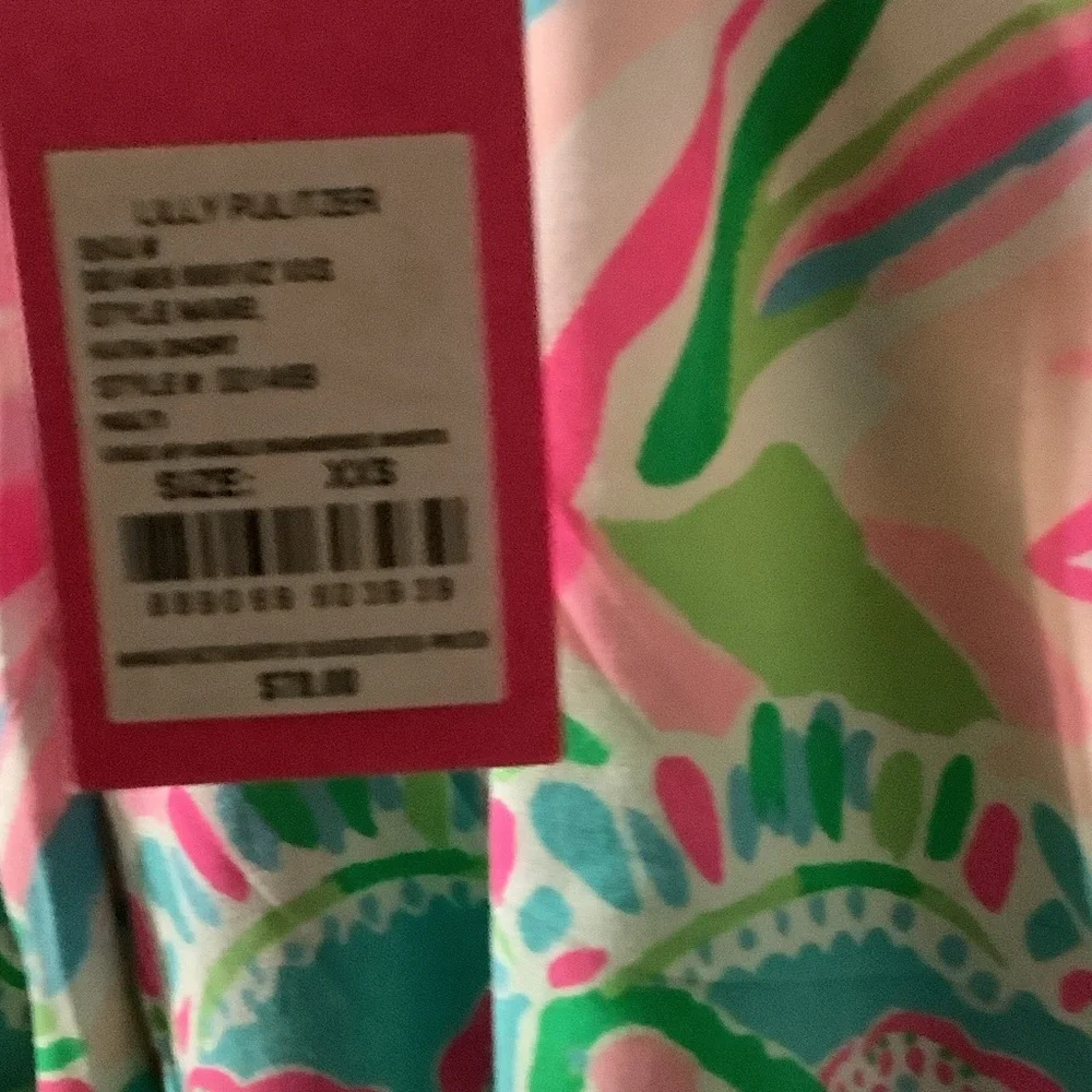 Lilly Pulitzer‎ Pink and Green High Waist Shorts